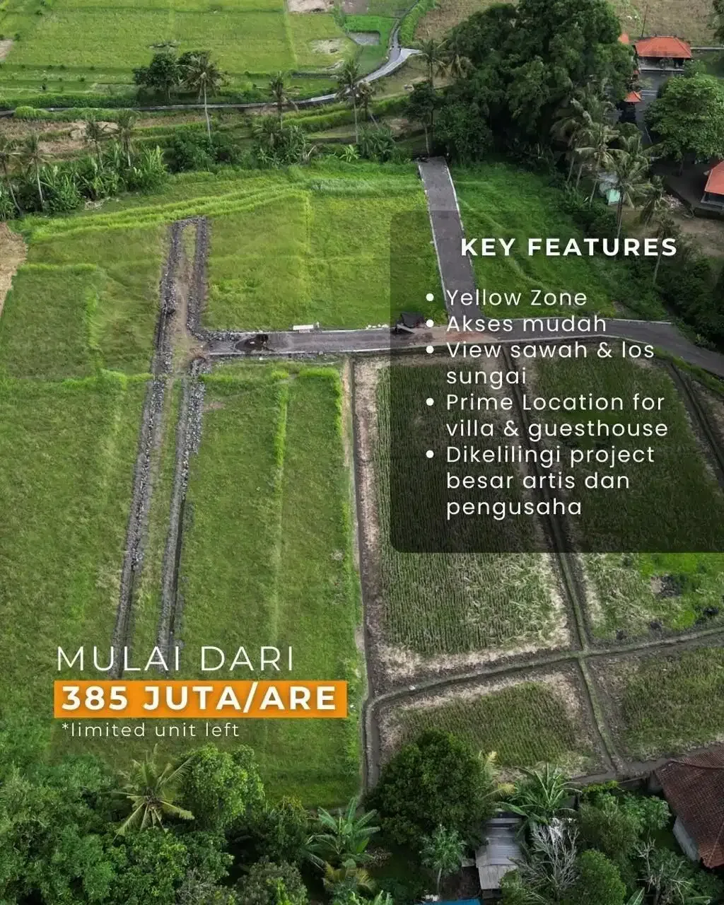 Tanah Kavling dekat Pantai Cemagi lokasi Nyambu Tabanan - Image 2 of 4