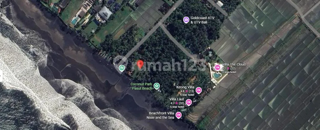 Tanah Los Pantai Strategis View Laut Langsung di Tibubiu, Tabanan - Image 3 of 4