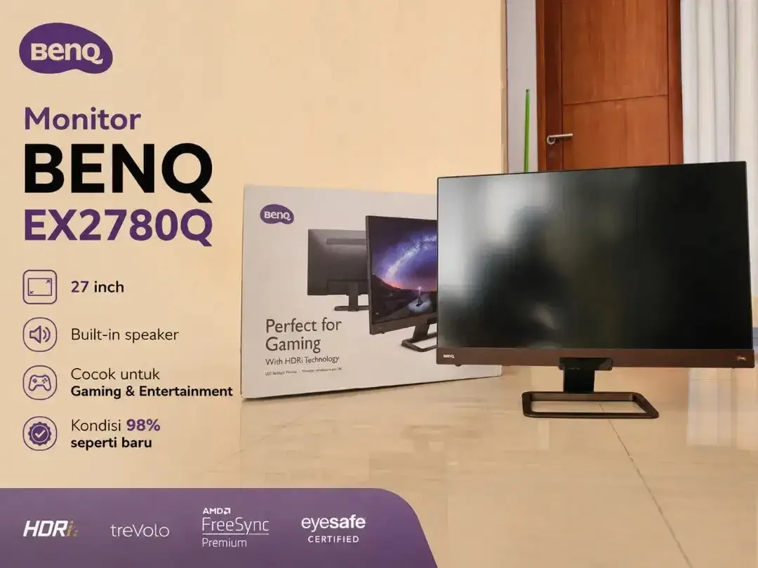 Monitor BENQ EX2780Q 27 Inch - Image 1 of 5