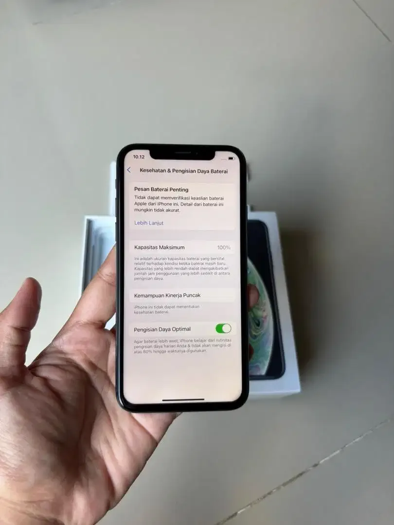 iPhone Xs 256GB Space Gray IMEI terdaftar Kemenperin - Image 5 of 9