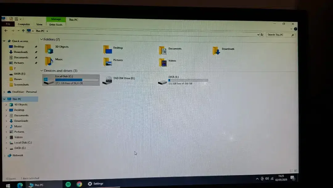 Komputer PC Intel i3 Ram 8GB Win 10 Pro - Image 6 of 7