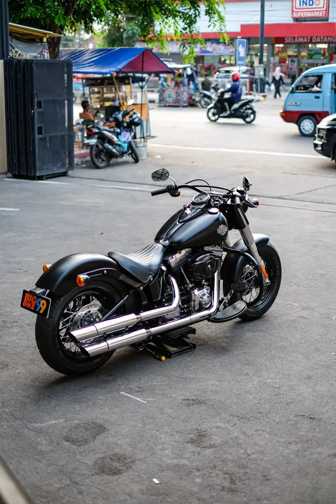HARLEY DAVIDSON SOFTAIL SLIM NIK 2013 BLACK DENIM FP FULL PAPER MABUA - Image 6 of 10
