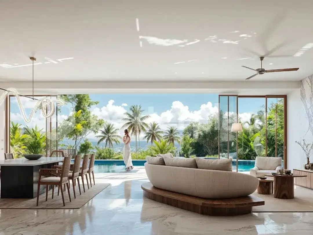 Elegant Tropical Contemporary Villa in Peaceful Pecatu 2 Bedrooms with Sunset Views - Image 5 of 10