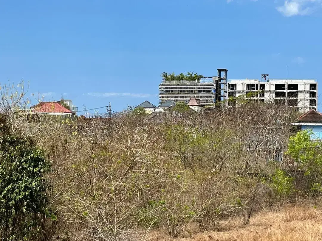 DIJUAL / FREEHOLD : Tanah 1,78 Hectar, Ocean View, Jl Palapa, Jimbaran, Blakang STP Nusa Dua, Kuta Selatan, Badung, Bali - Image 2 of 8