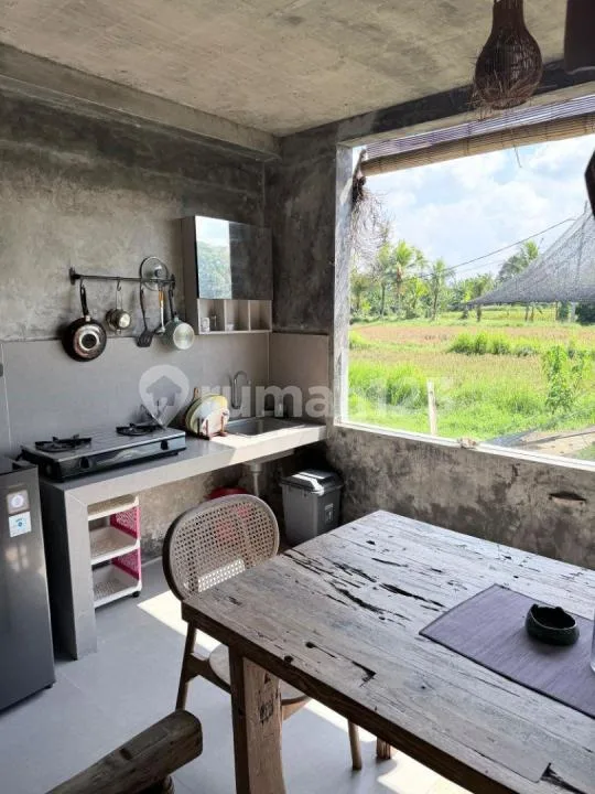For Rent Villa Rice Field View Strategic 5 Menutes From Rusters Kafe Sayan 12 Minutes From Mongkey Forest Center Ubud Bali - Image 3 of 4