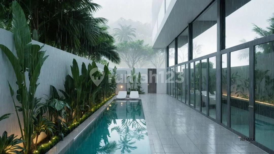 Tropical 1Br Apartment With Sharing Pool For 33-Year Leasehold In Sanur - Image 1 of 4