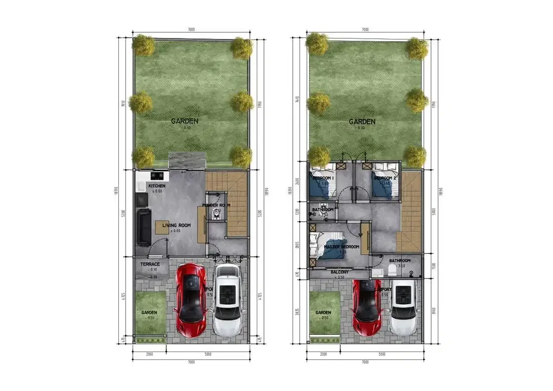 RUMAH MINIMALIS 2LT PREMIUM LOKASI STARTEGIS DI PUSAT KOTA DENPASAR - Image 10 of 10
