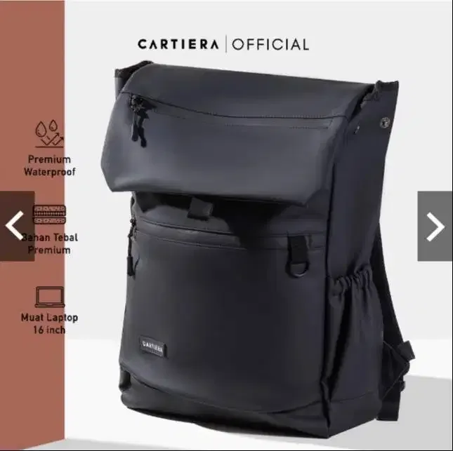 [FS] Tas Ransel Pria CARTIERA Anti Air Waterproof - Image 3 of 5