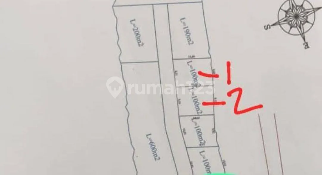Dijual Tanah Premium Cemagi Badung - Image 3 of 4
