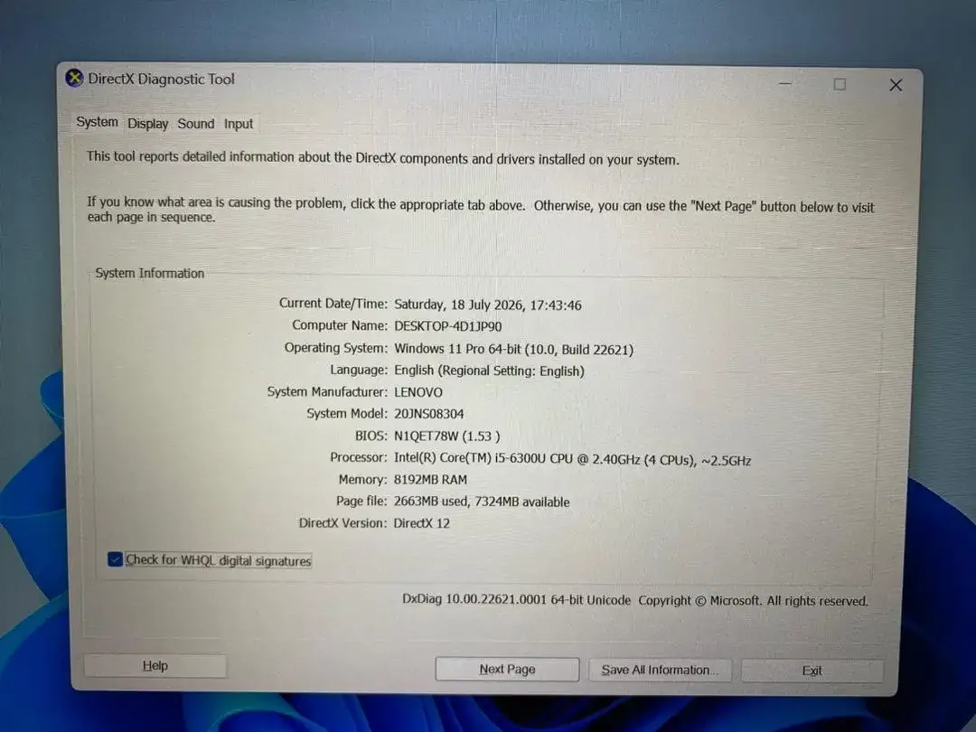 Lenovo ThinkPad T470 Core i5 Ram 8GB SSD 256GB Touchscren Mulus - Image 10 of 10