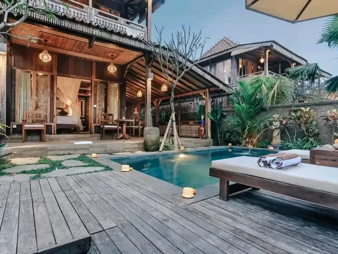 DIJUAL VILLA WITH RICEFIELD AND JUNGLE VIEW - Image 3 of 10