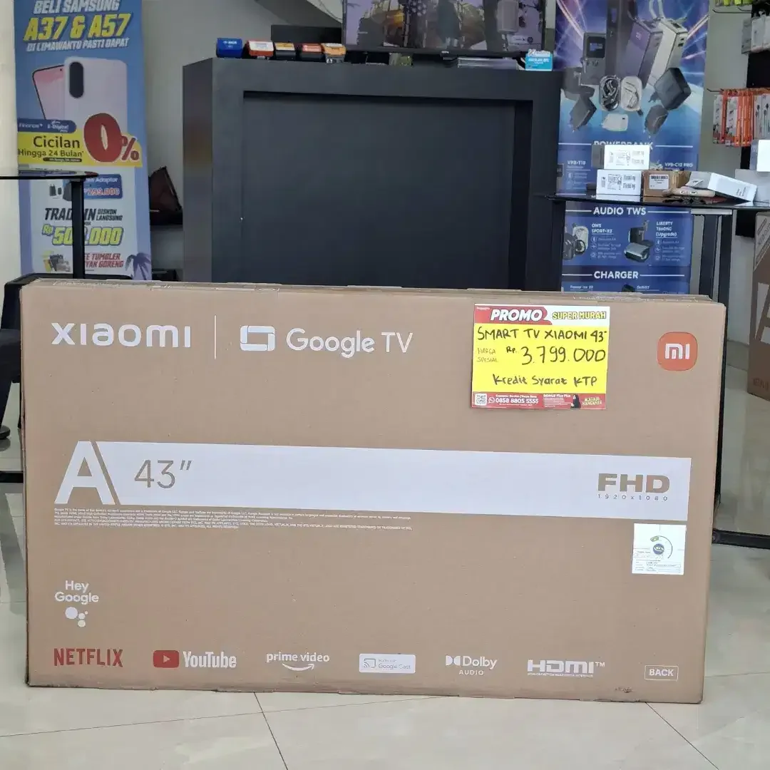 Google TV Xiaomi 43 Kredit Geratis 2x angsuran - Image 1 of 1