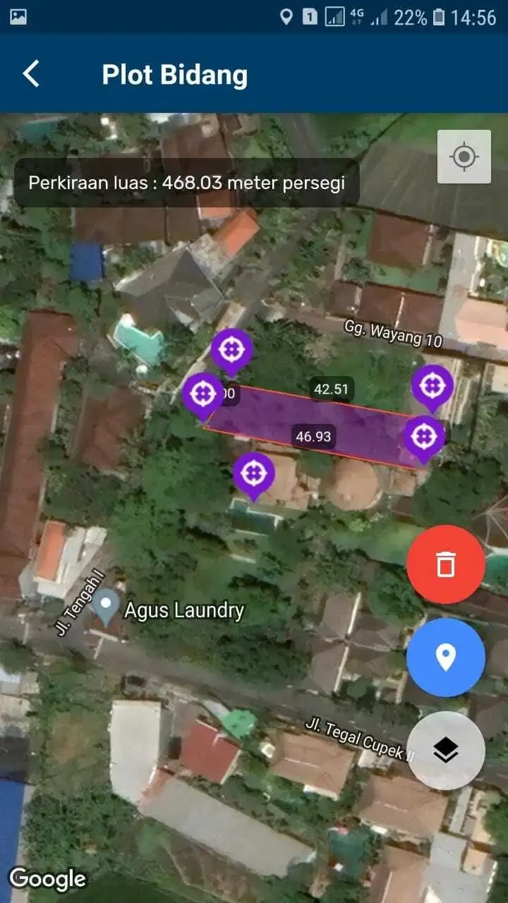 DIJUAL TANAH JL. UTAMA BUMBAK UMALAS KEROBOKAN - Image 1 of 6