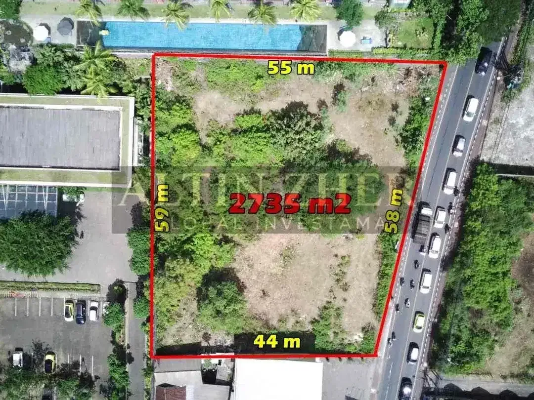 Lahan kosong di jalan utama Uluwatu nempel di sebelah hotel fourpoint sangat cocok untuk bisnis apapun. - Image 4 of 10