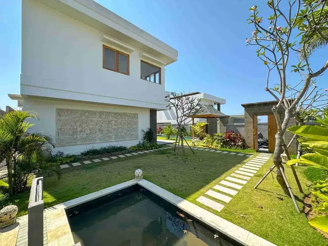 DIJUAL VILLA MEWAH BARU DENGAN 4 KAMAR TIDUR DAN PEMANDANGAN LAUT DI PECATU BALI - Image 6 of 10