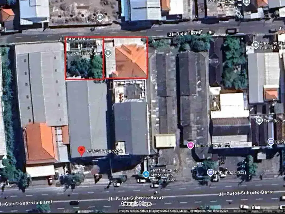 jual tanah dan bagunan 8,4 are di Jln Bajataki gatsu Barat Denpasar - Image 9 of 9