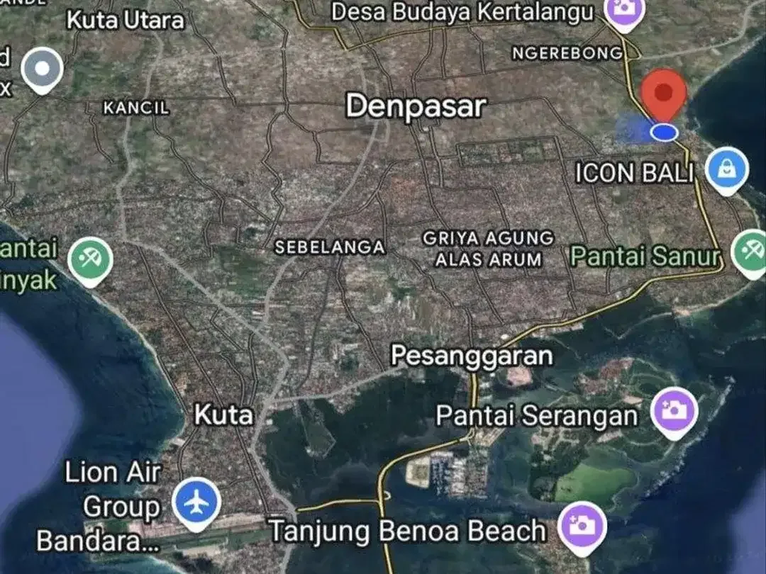 Tanah Komersil 11,65 Are Dijual, di Area Bypass Sanur Denpasar - Image 4 of 4