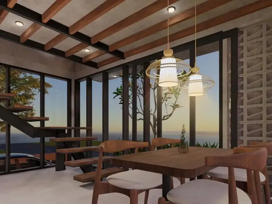 Freehold spectaculer 4 bedroom ocean view villa in cemagi - Image 6 of 10