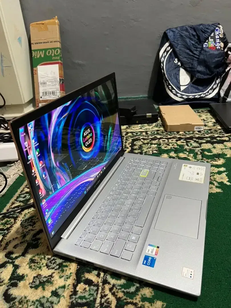 Laptop Asus X513EA Core i5 Gen 11 Layar Oled SSD 512GB Ram 8GB - Image 2 of 8