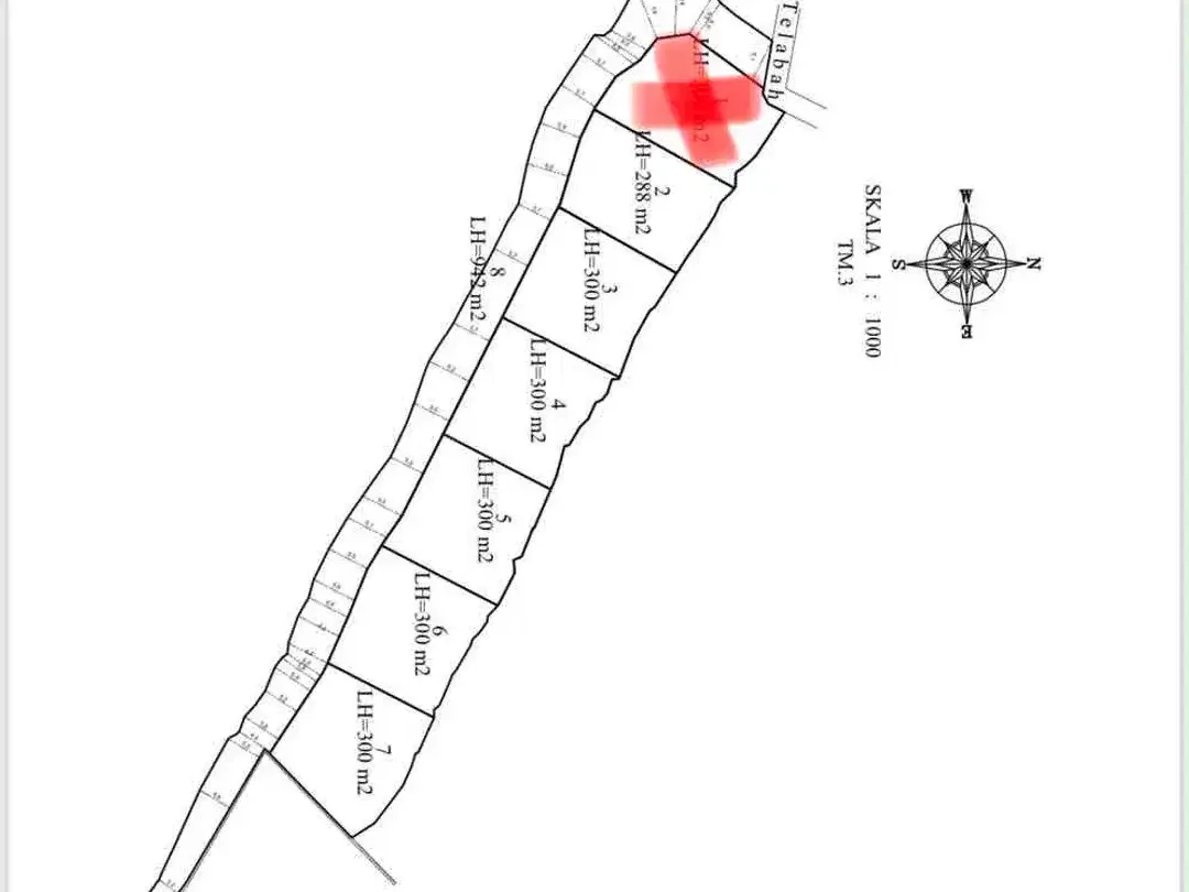 Dijual tanah kavling cemagi luas 3are bisa di ambil sesuai kebutuhan. - Image 6 of 6