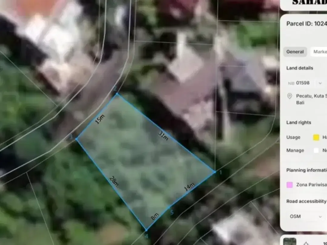 Tanah strategis zona pariwisata Pecatu Indah Resort Bali - Image 2 of 6