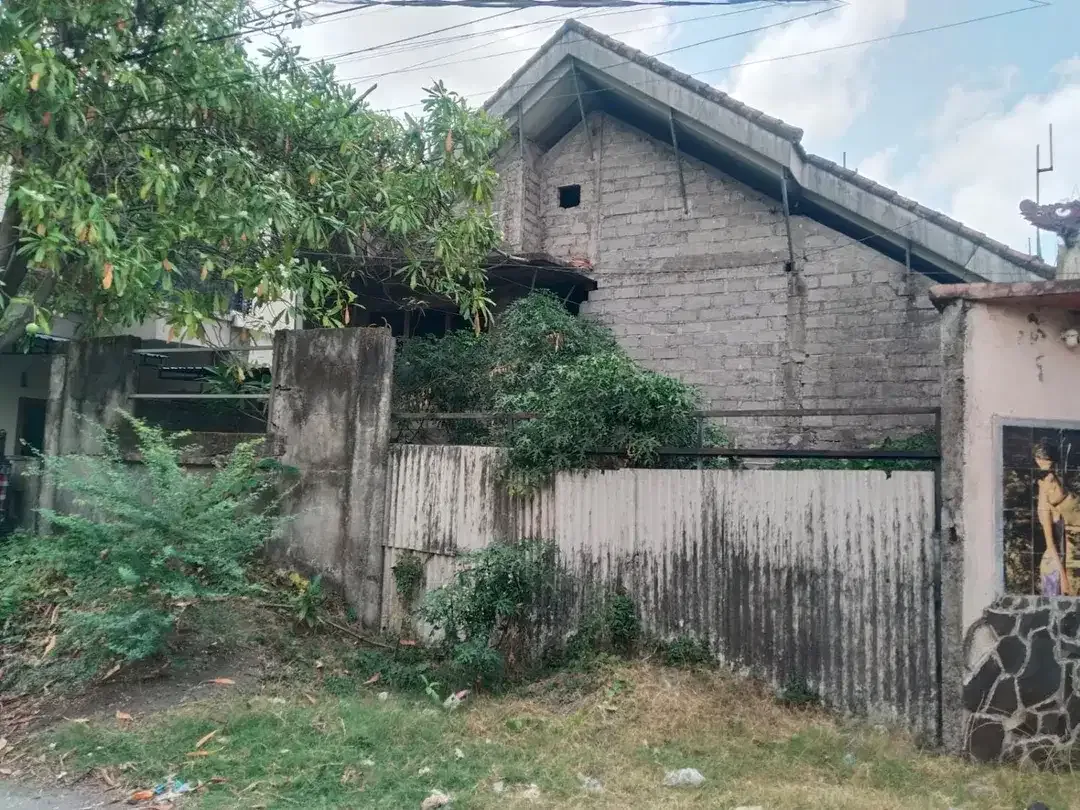 TANAH BONUS BANGUNAN UNFINISHING DI JL BUKIT SARI DENPASAR COCOK UNTUK KOS, GUDANG DLL - Image 3 of 10
