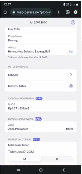 tanah harga super murah di sawangan nusa dua - Image 9 of 10