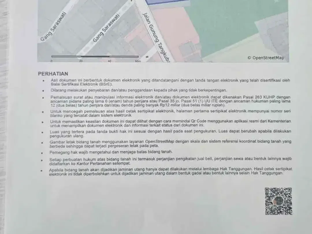 Dijual tanah komersil lokasi Jln utama tangkuban perahu Marlboro barat - Image 6 of 6