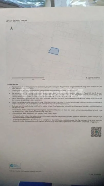 For Sale Land In Central Candidasa 10 Are Just Walking Distance To The Beach - Image 3 of 4