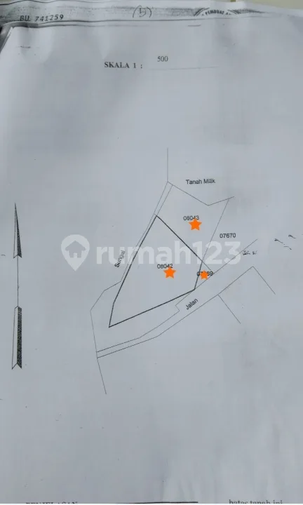 Riverside SHM Land 6.68 Sqm Gianyar Ubud Jungle & River View V287 - Image 3 of 4