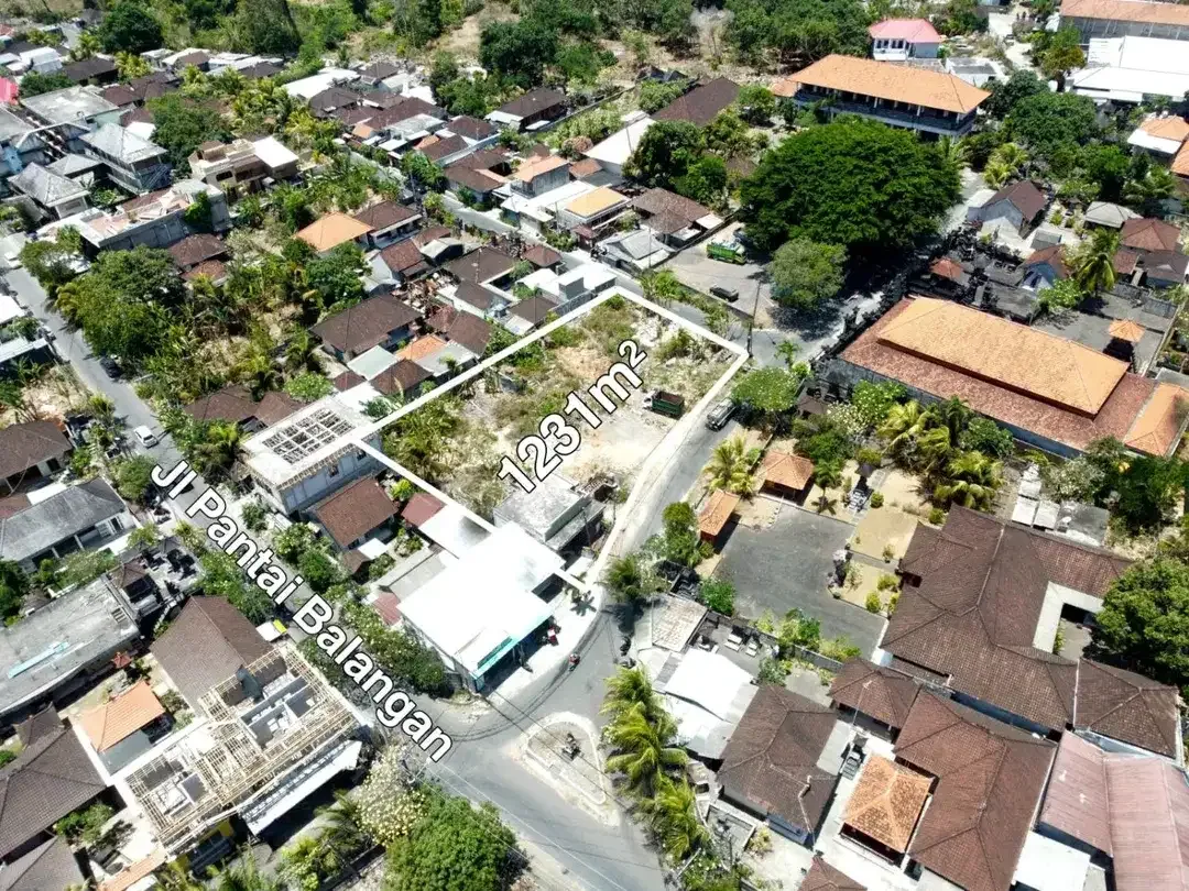 Tanah Strategis Pantai Balangan Posisi Pojok dapat 2 Akses Jalan - Image 7 of 10