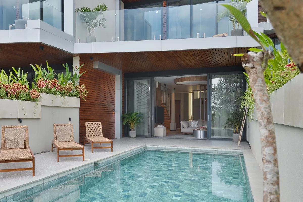 Ocean-View 3-Bedroom Villa with Private Pool, Jacuzzi & Sauna – Balangan Residence, Bukit (2 Villas Available) - Image 1 of 10