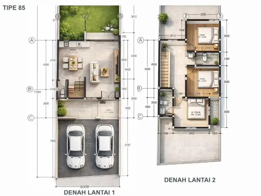 RUMAH BALI MINIMALIS KAWASAN PADAT PENDUDUK LOKASI STARTEGIS DI DENPASAR TIMUR - Image 5 of 6
