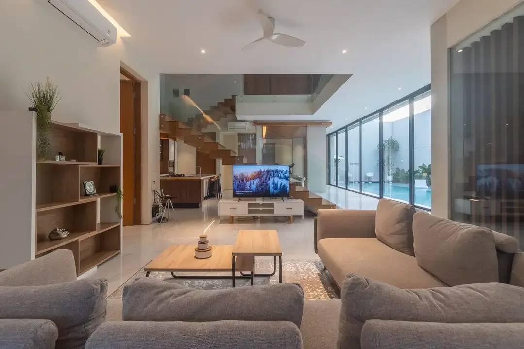FOR SALE BRANCH NEW VILLA READY  FULLY FURNISHED DI UMALAS SEMINYAK - Image 8 of 10