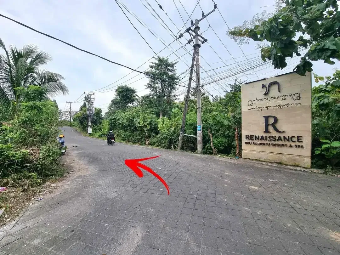 Dijual /Disewakan Tanah Jimbaran Balangan depan Renaissance Resort - Image 2 of 10