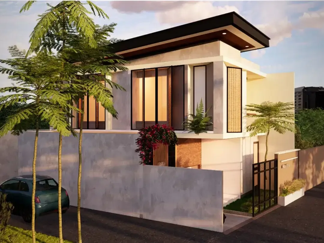 Leasehold - Stylish Tropical Living Villa with Pool in Tumbak Bayuh, Canggu, Bali - Image 4 of 8