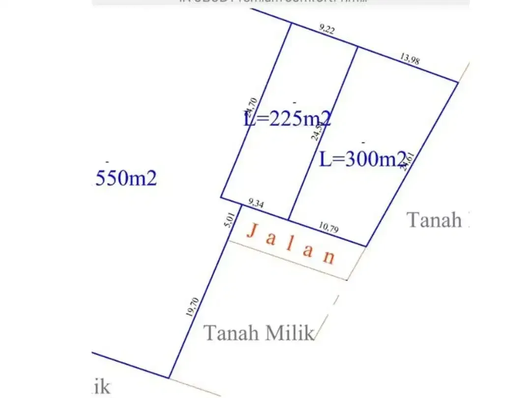 DIJUAL TANAH 3 ARE DI DEKAT RS BALI JIMBARAN BADUNG - Image 3 of 4