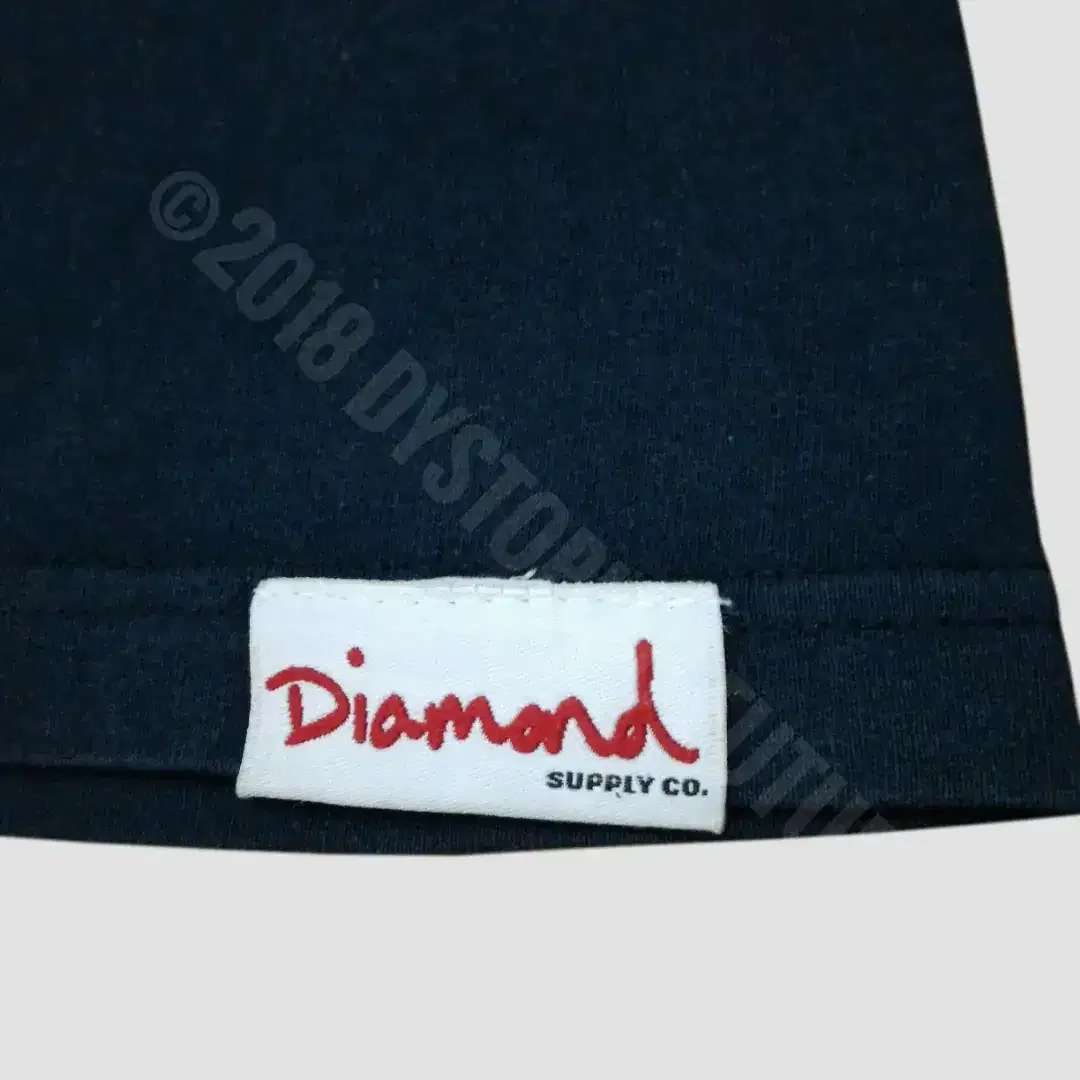 T-shirt Diamond Supply Co - OG Script - Image 4 of 6