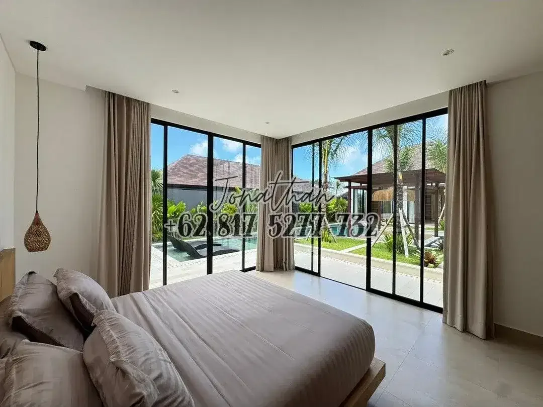 Disewa Leasehold Villa Baru 3 Kamar Kolam Renang Full Furnished di Ungasan Bali 24 Tahun - VSKHE - Image 2 of 10