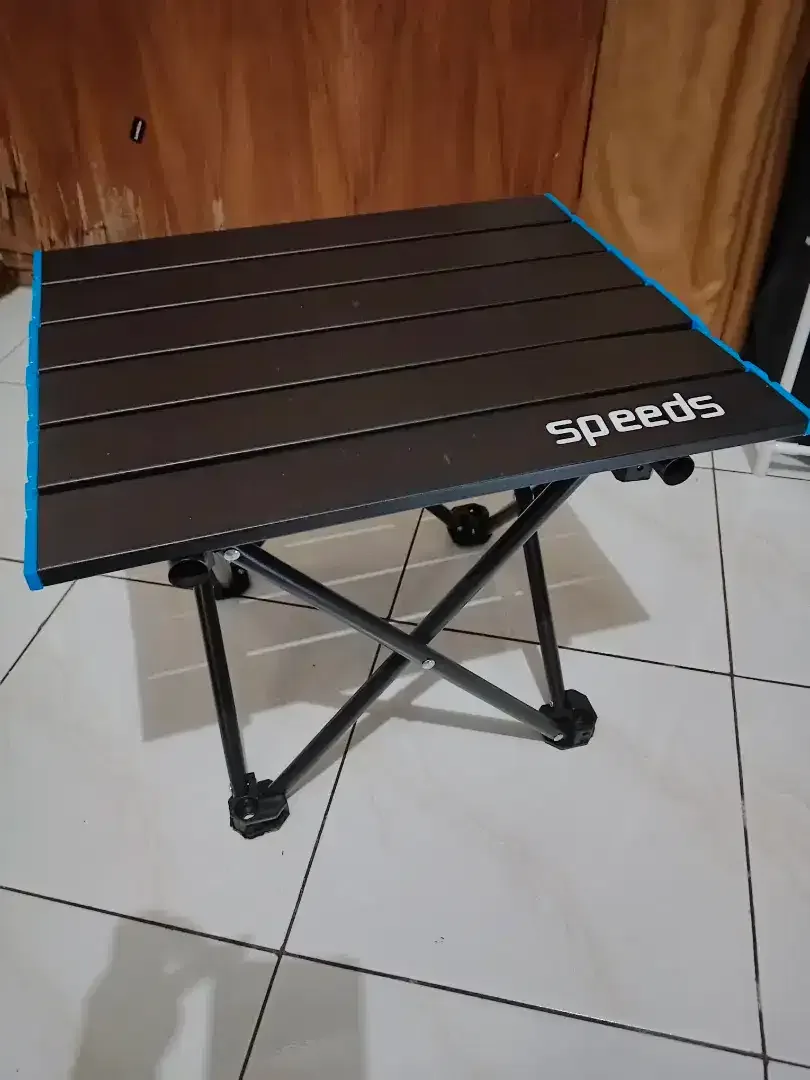 Meja Lipat Outdoor Serbaguna Merk Speeds Warna Hitam UK.41x35x29cm - Image 2 of 4