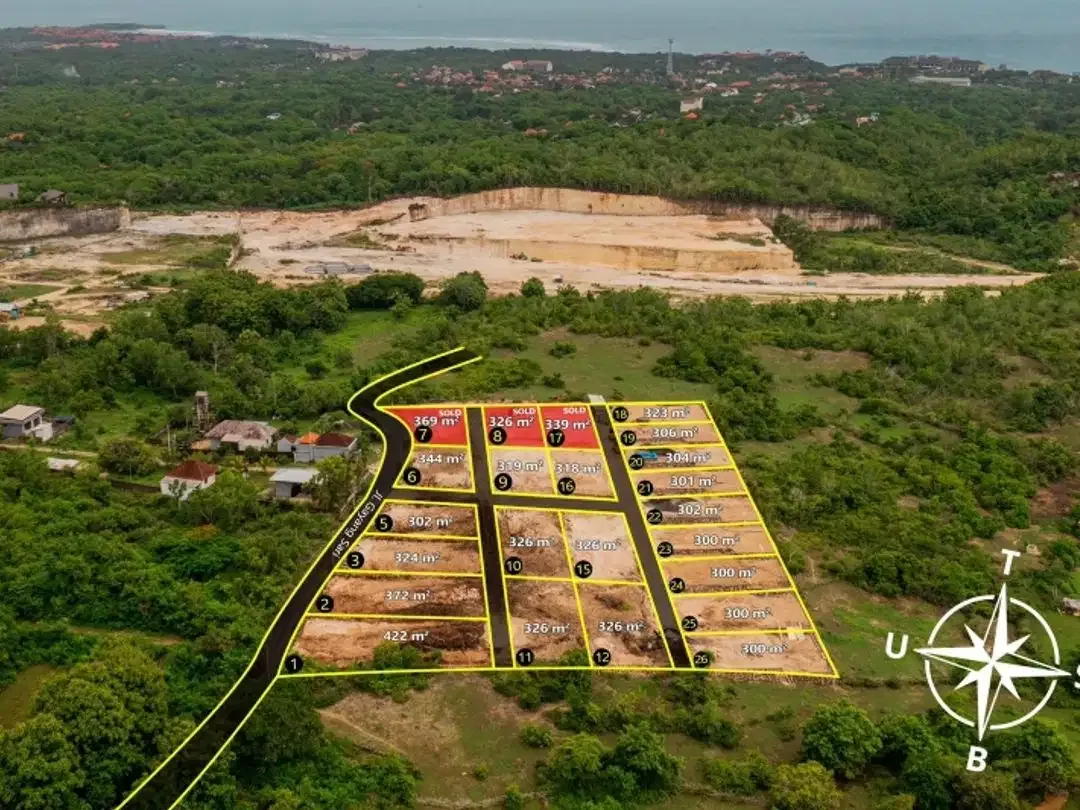 Tanah Kavling Zona Pemukiman di Nusa Dua Dekat Pariwisata - Image 3 of 10