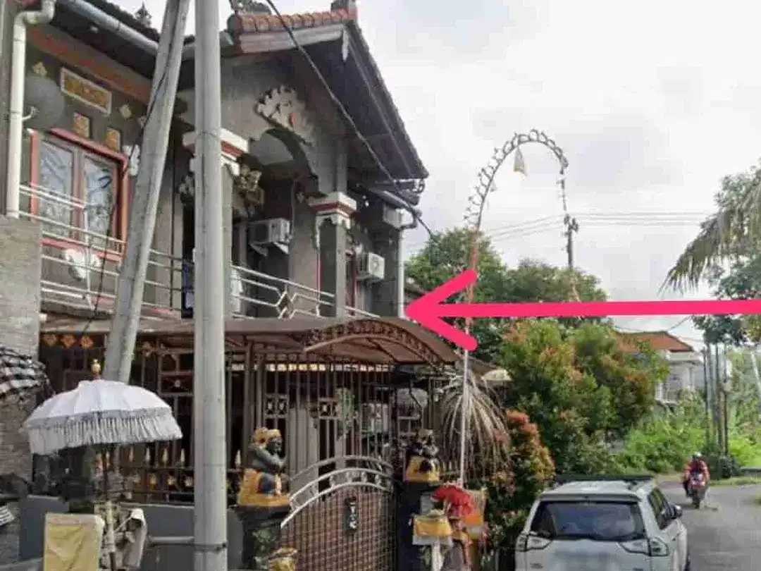 Jual 115m 2 Rumah 2 lantai di Moh. Yamin Renon Denpasar - Image 2 of 6
