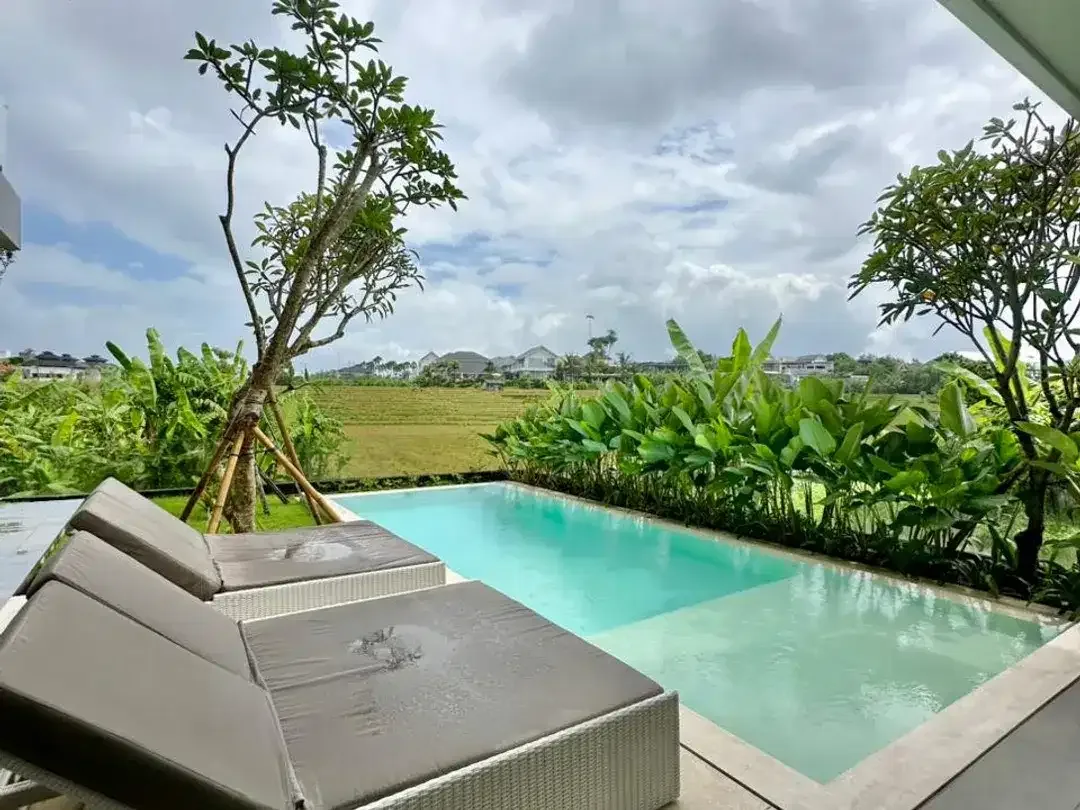 Beautiful Rice field View Villa in Berawa Canggu For Sale - Image 3 of 10