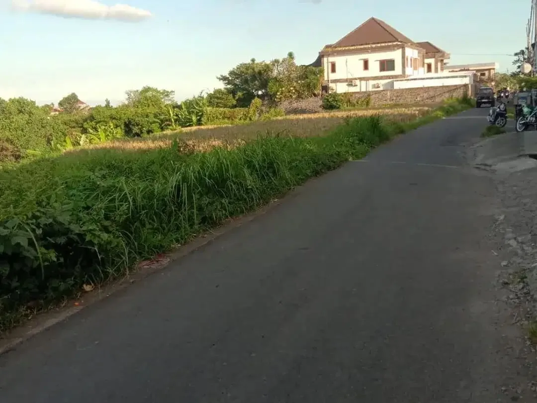 DIJUAL LAHAN PREMIUM VIEW SAWAH BONUS BANGUNAN STYLE VILLA – CELUK SUKAWATI - Image 4 of 6