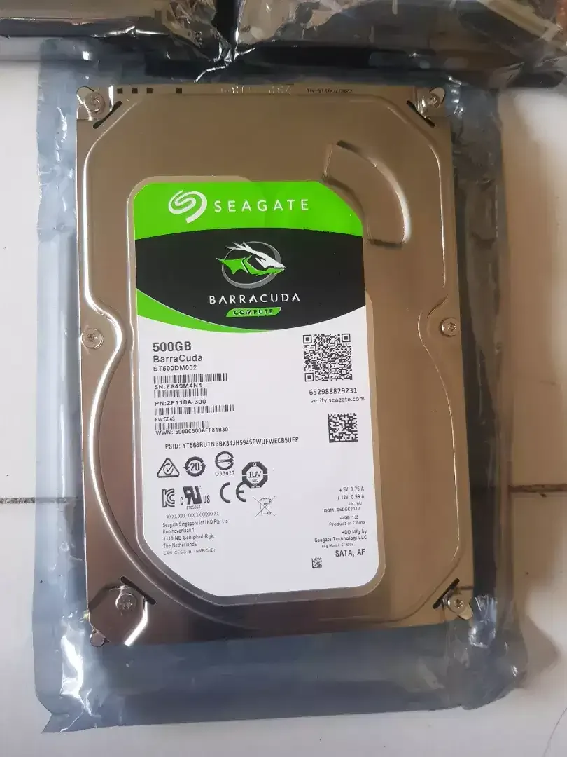 Hardisk 500Gb Seagate 100% Centinel - Image 1 of 1