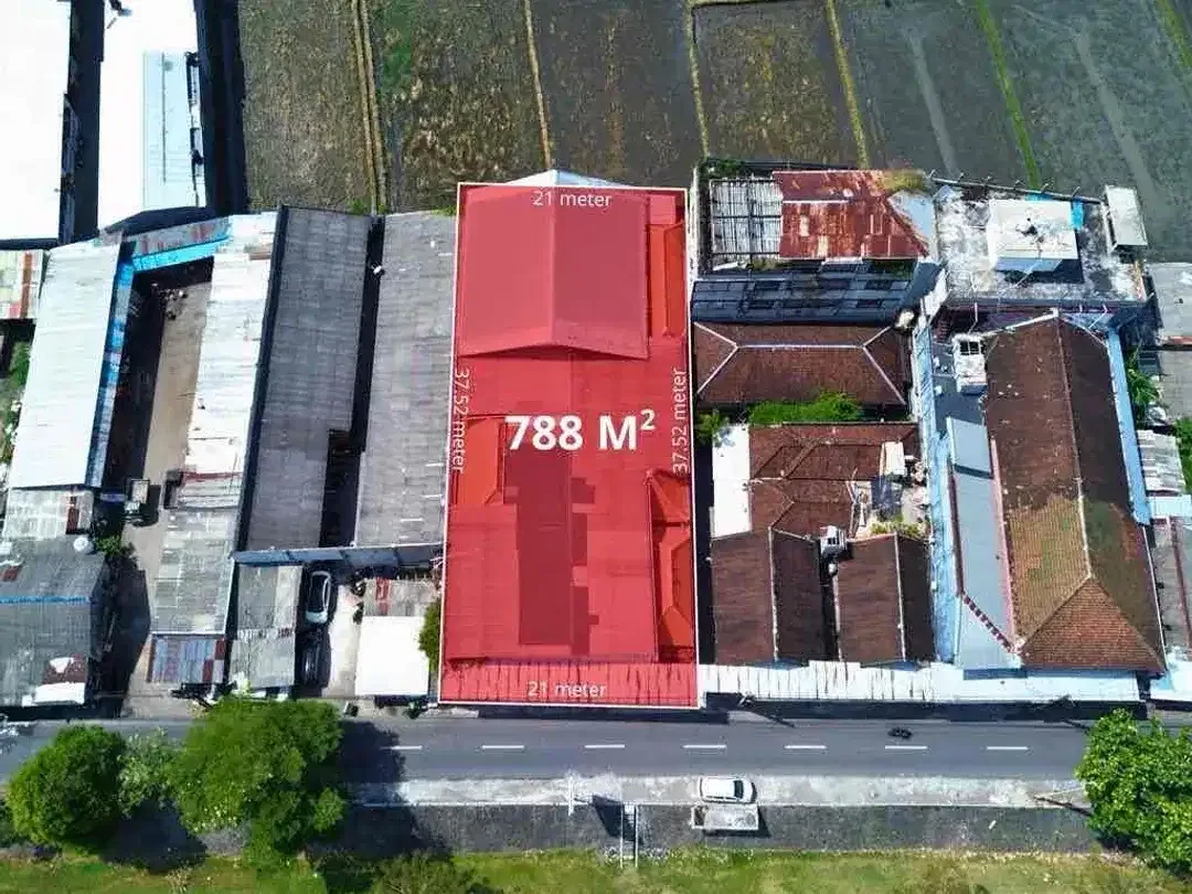 Tanah pinggir jalan utama free bangunan Resto dijual di pemogan - Image 2 of 10