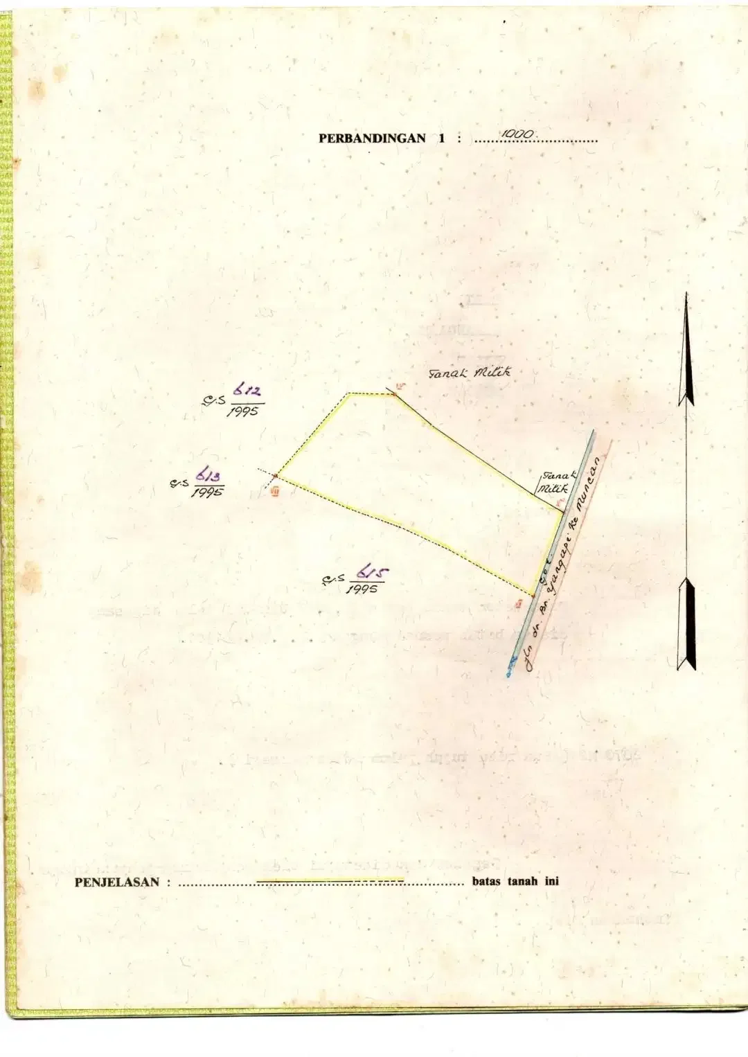 Land 36a for Sale close to Sidemen Traditional Village Bali - Image 9 of 10