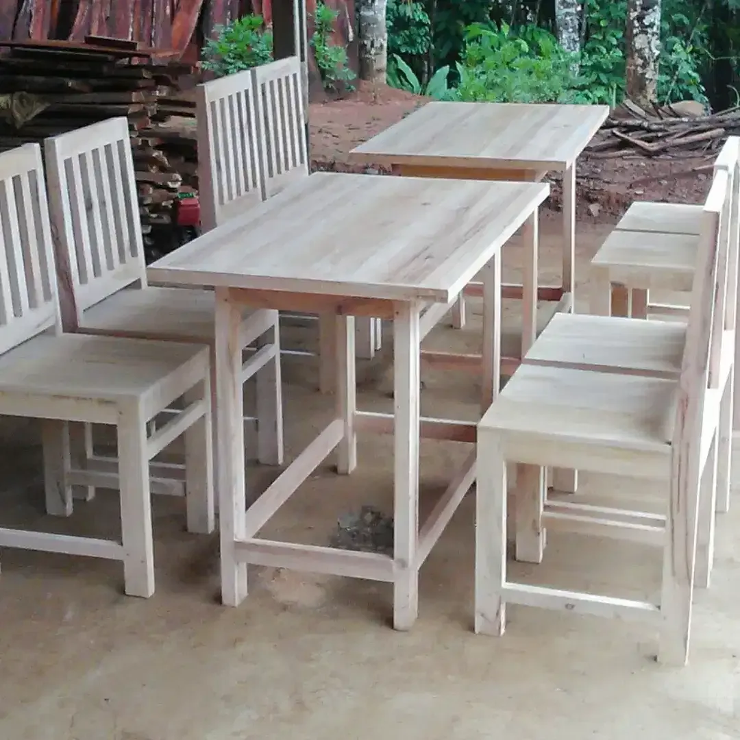 Jual meja kursi makan/resto/caffe bayar cod - Image 1 of 4