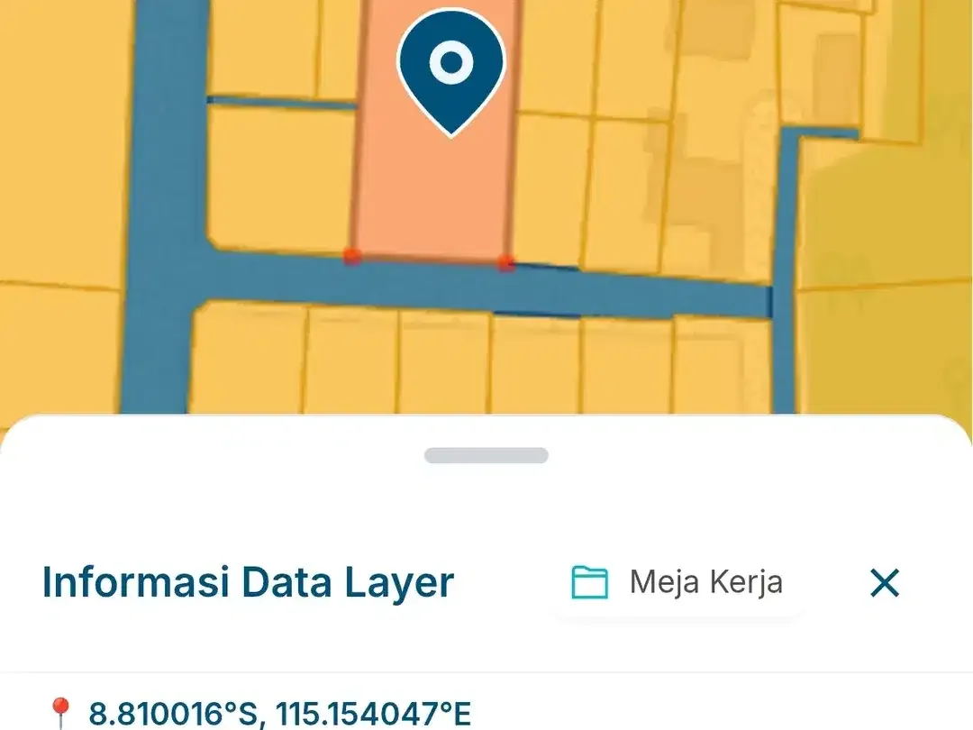 Dijual tanah 1972m² IDR 700 juta per are dipurigading jimbaran Kuta Selatan Badung Bali - Image 6 of 9
