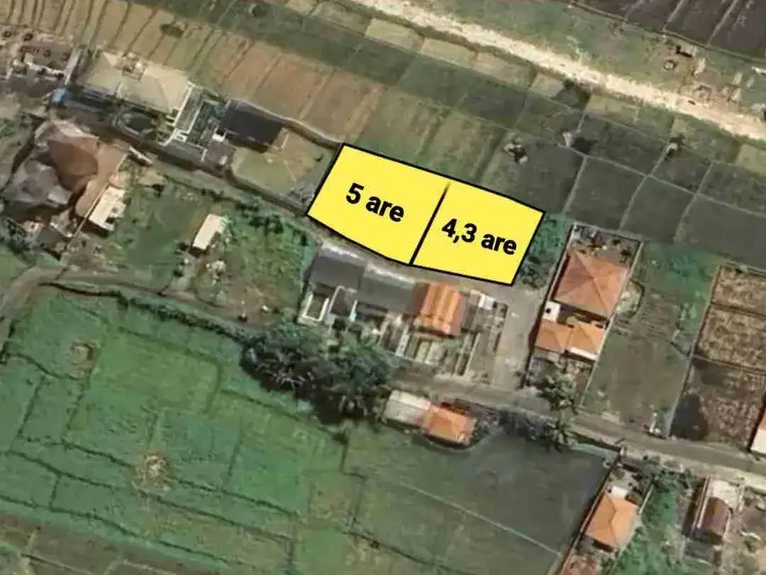 2 Kavling Tanah Premium Zona Pariwisata di Jalan Pantai Cemagi - Image 5 of 6